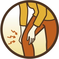 Muscle or Joint Discomfort Illustration of Muscle Aches